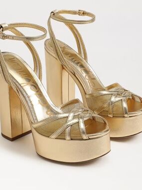 Sandy Block Heel Platform Sandal
